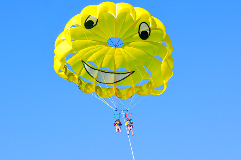 Parasailing in Destin with Pelican Adventures Pelican Adventures