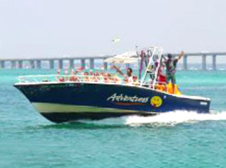 Smile High Parasail Boat in Destin Florida
