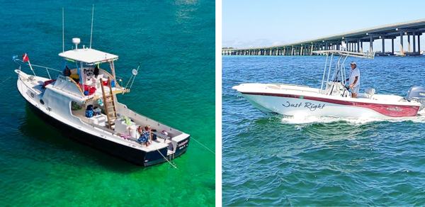 Boats for Private Charter in Destin Florida