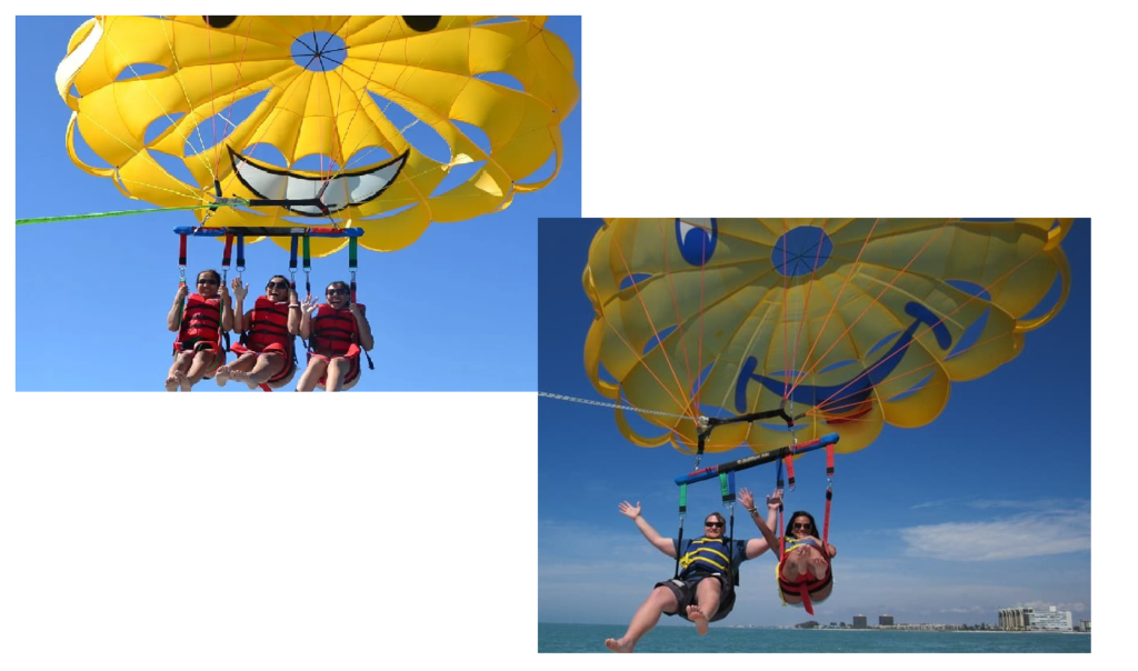 parasailing in Destin, Florida