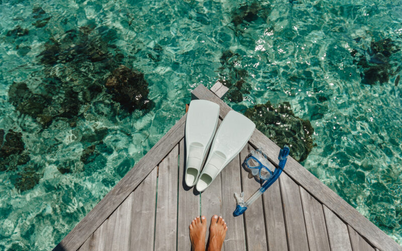Beginner snorkelling - Destin, FL