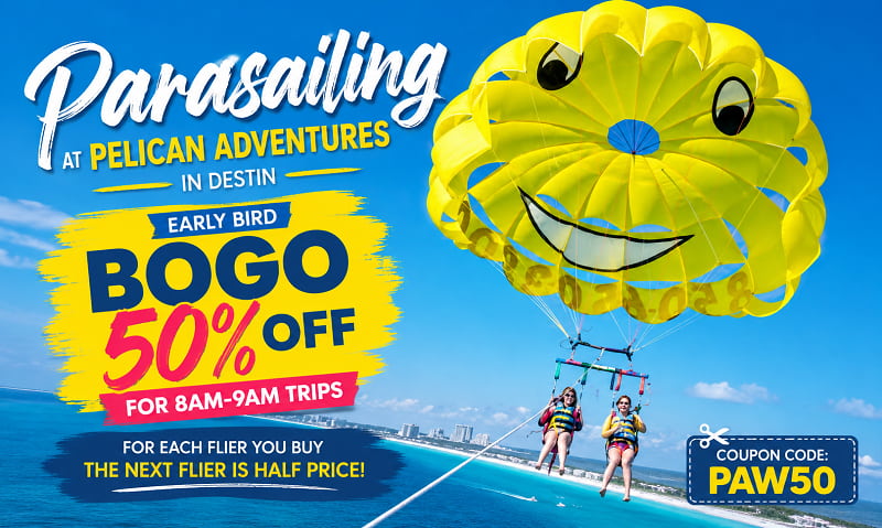 Parasailing in Destin Florida