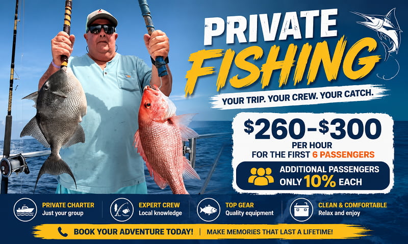 Private Charter Fishing in Destin Florida 800