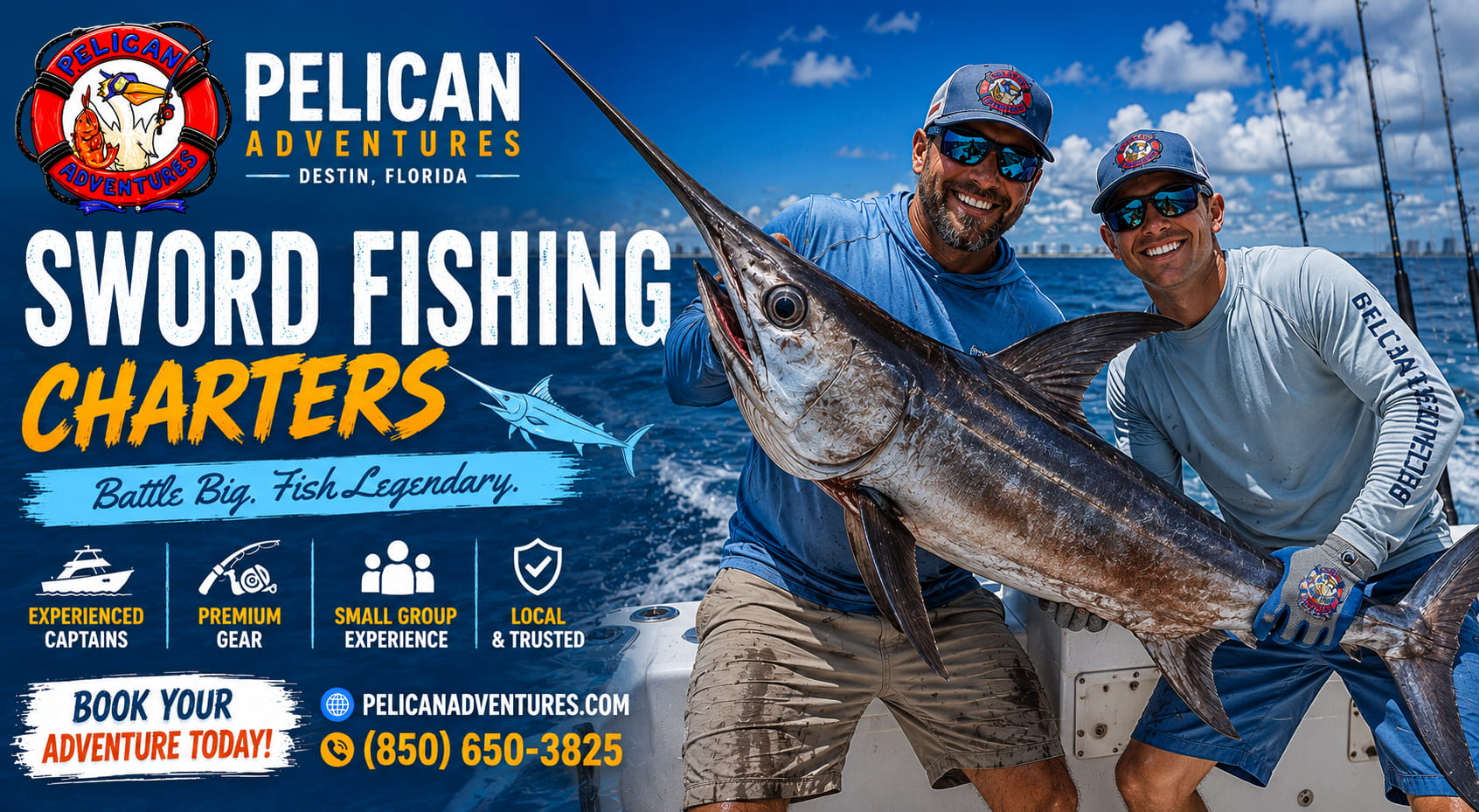 Swordfishing in Destin Florida