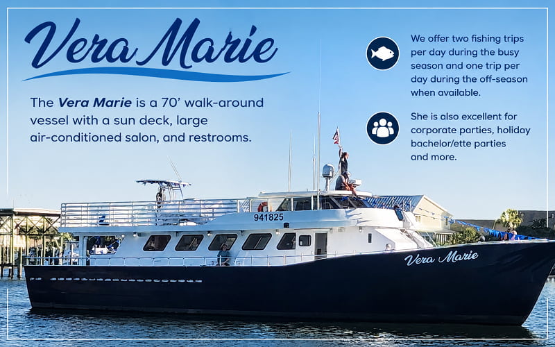 Vera Marie Charter Boat in Destin Florida