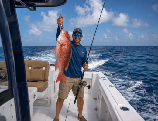 Red Snapper Fishing on the Deep Obsession in Destin FL